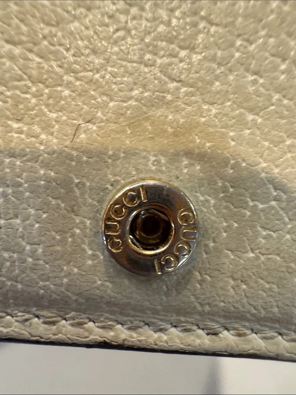 Authentic Gucci GG Canvas Wallet with Red and Blue Web and Gold Logo - Picture 11 of 14
